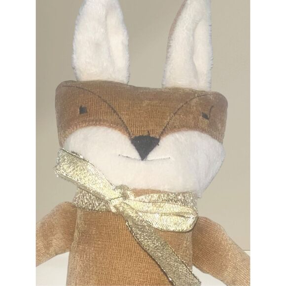 Woof & Poof Fox Plush 18” Fall Dress Rustic Woodland Weighted Collectible 2019 - Picture 3 of 7